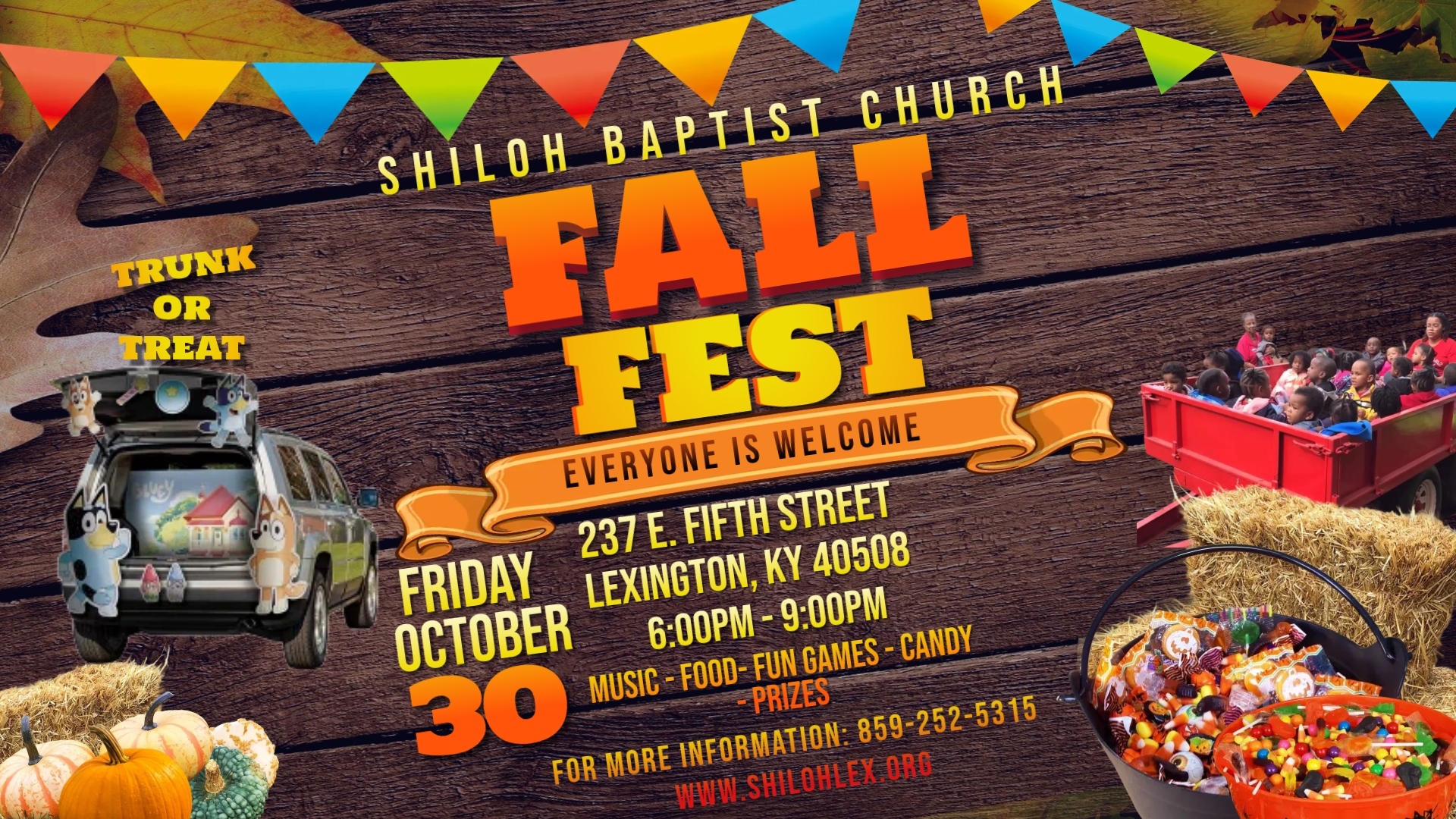Fall Festival and Trunk or Treat